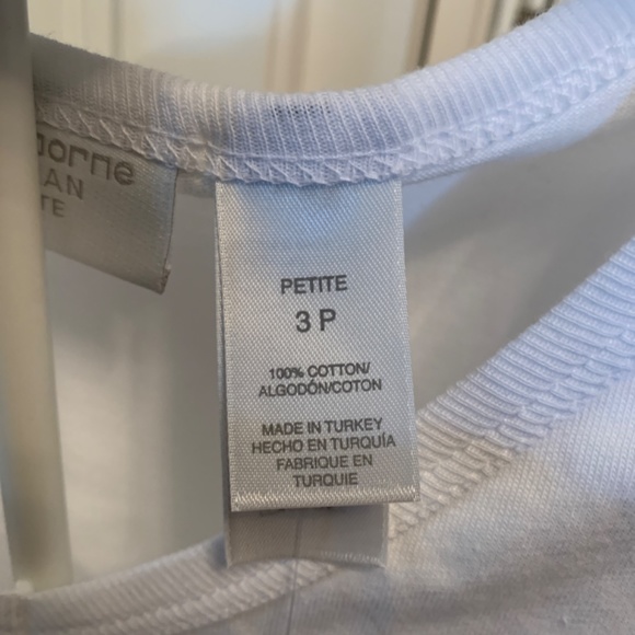 Liz Claiborne Wonan petite America tank. NWT. Retail 24 - Picture 4 of 4